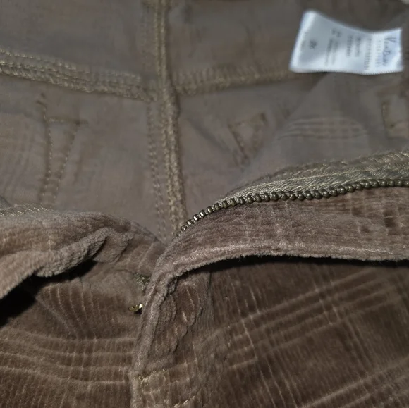 KanCan Signature Brown Corduroy Flare Pants Size 26 High Rise Stretch Boho Retro - Picture 3 of 7